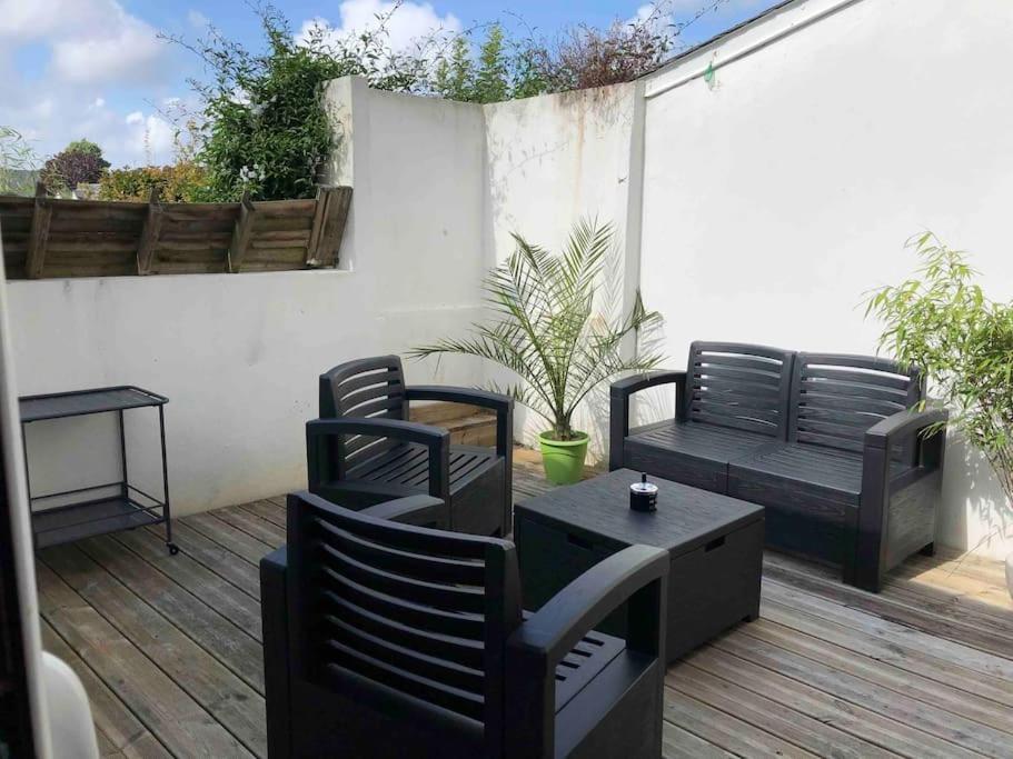 Maison De Ville Conviviale Avec Terrasse Lanester Kültér fotó